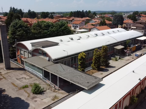 Capannne in vendita Tradate VA Lombardia Hypo Vorarlberg Immo Italia vista aerea
